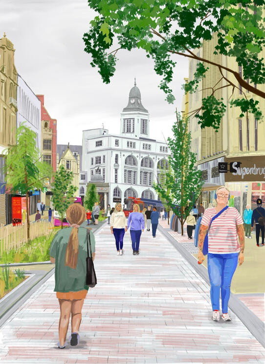 city centre scene lesbians