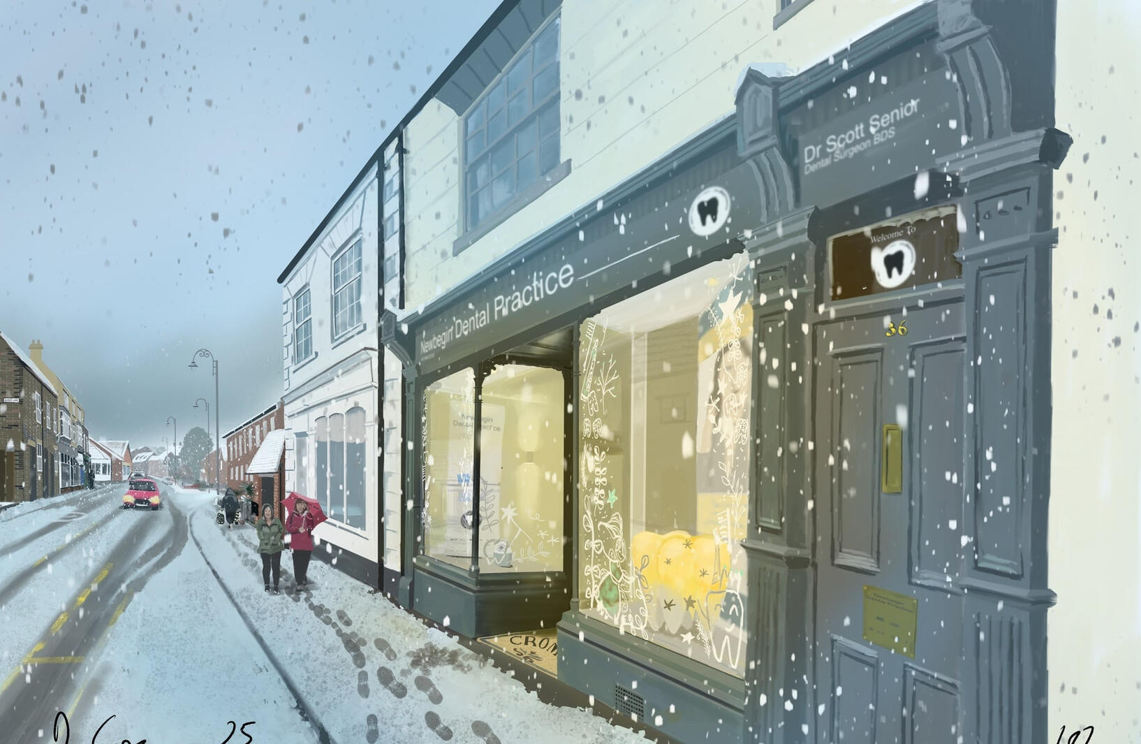 NEWBEGIN DENTIST Companion to HORNSEA (Commission - not for sale)