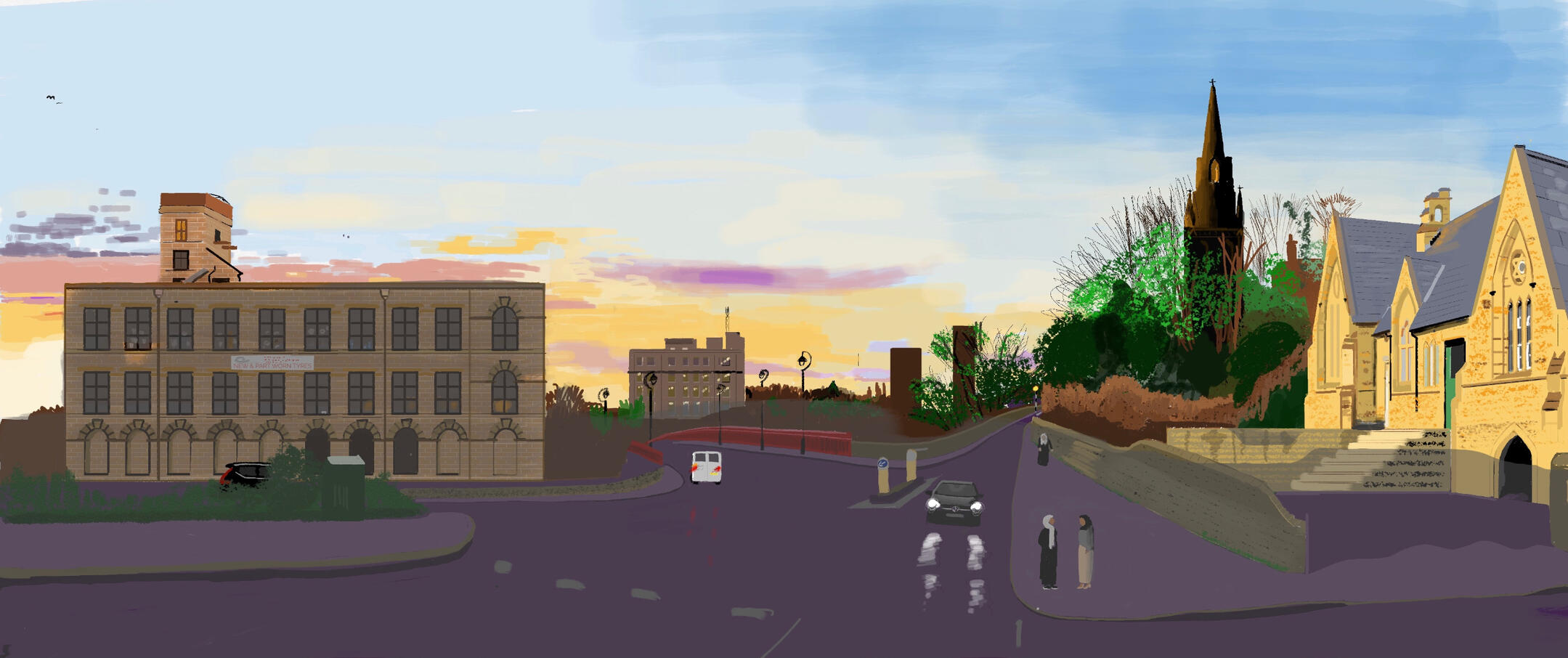 Dewsbury painting yorkshire art