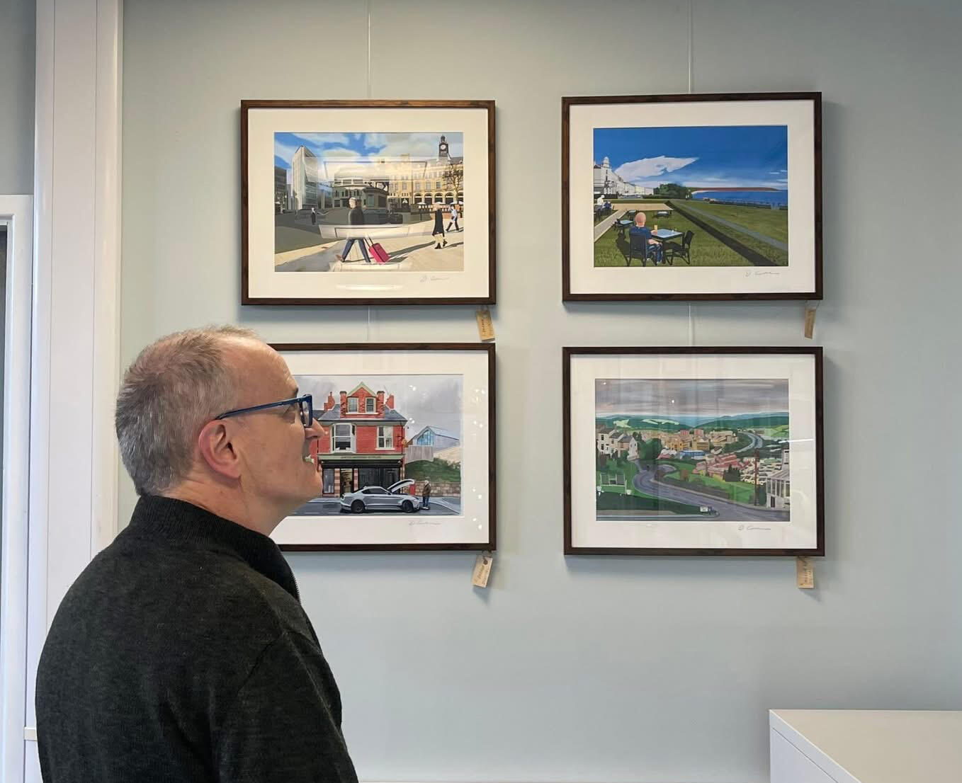 Daragh Corcoran’s art at Artwalk Wakefield (The Priory)