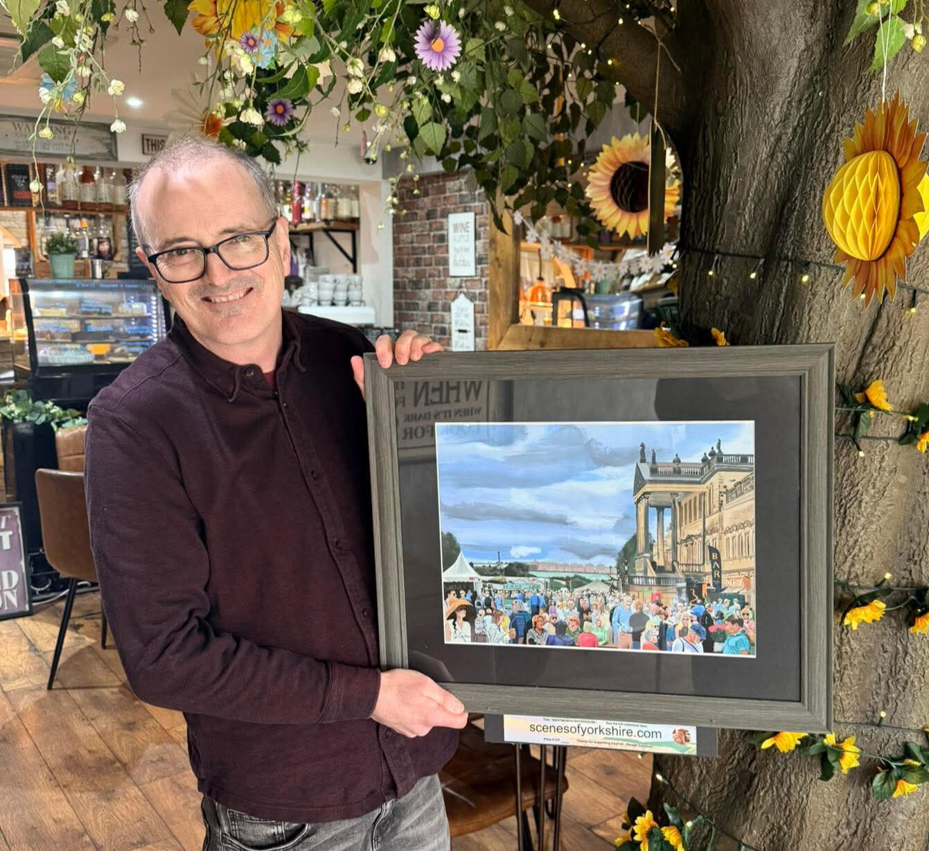 Yorkshire Wolds painting