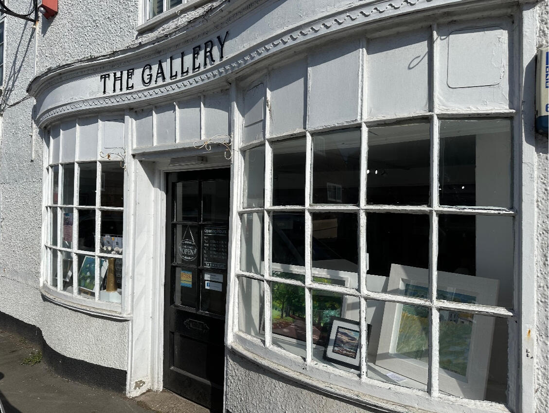 Bookshop Yorkshire Wolds painting